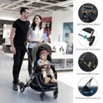 StarAndDaisy Multi-Purpose, Multi-Adjustment Stroller pram Travel Friendly, Broad seat & Bed Buggy for 0-36 Months (Coballe Graffiti) - Fast Shipping to USA & Canada - Image 5