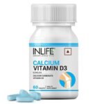 INLIFE Calcium & Vitamin D3 Tablets - 60 Tablets - Fast Shipping to USA & Canada