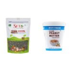 SFT Chia Seeds 500 Gm & MYFITNESS Original Peanut Butter Crunchy 510g | 25g Protein to Boost Energy - Fast Shipping to USA & Canada