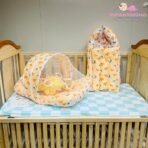 Infantbond Cotton Bedding Combo (Cloud Orange P) ? Fast Shipping to USA & Canada - Image 4