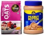 Disano Peanut Butter Crunchy 924g & Disano Rolled Oats, Naturally Gluten free, 1kg - Fast Shipping to USA & Canada - Image 2