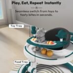 StarAndDaisy Baby Walkers for 6-18 Month Baby Boy Girl / 360? Walker for Kids with RGB Light, 7 Level Height Adjustment/Baby Walker with Switchable Food & Musical Toy Tray. - Fast Shipping to USA & Canada - Image 7