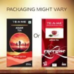 TE-A-ME Energise Assam Tea - 25 Teabags | Tea Bags | Diwali Gift - Fast Shipping to USA & Canada - Image 3