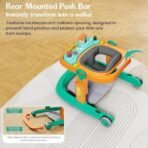 StarAndDaisy Baby Walker, Walker for Kids 6-18months Boy & Girl, Push Walker 3 Speed Height Adjustment, Multi-Level Seat Adjustment, Recreational Music Toy Bar. - Fast Shipping to USA & Canada - Image 6
