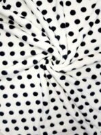 First Kick New Born Super Soft Baby Blanket Wrapper Durable Fleece Polyester Sheet Cum Baby Blanket for Baby Boys, Baby Girls, Babies (100cm x 75cm, 0-6 Months) Black Dotts - Fast Shipping to USA & Canada - Image 6