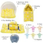 Infantbond 60 in 1 Summer Baby Gift Set (Yellow Kitty) ? Fast Shipping to USA & Canada - Image 4