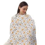 A Baby Cherry - Nursing Cover, Nursing Covers for Feeding Mom, Feeding Cover Breastfeeding Mother, Feeding Cover for mom, Multi-Use, Breathable, 360 Full Privacy (Yellow) - Fast Shipping to USA & Canada - Image 2