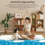 StarAndDaisy Play Mat for Babies, Infants & Toddlers/Baby Mats for Floor with Double Sided Water Proof/Baby Play Mat for Kids Reversible & Foldable Design - Fast Shipping to USA & Canada - Image 5