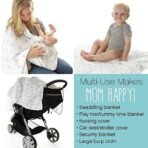 MOM'S HOME Baby Organic Cotton Soft Muslin Cloth Swaddle | 0-18 Months | Pack of 5 - Fast Shipping to USA & Canada - Image 5