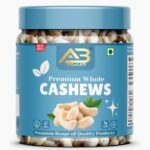 AB BRAND Whole Cashews | Premium Kaju W320 GradeWhole Crunchy Cashew | Premium Kaju nuts | Nutritious & Delicious | Gluten Free & Plant based Protein 1KG - Fast Shipping to USA & Canada
