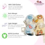 Infantbond Wrapper Baby Blanket (Pack of 2, Yellow) ? Fast Shipping to USA & Canada - Image 6