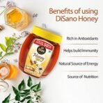 DISANO Pure Honey 1Kg (Pack Of 1) & Pure Honey 500 G (Pack Of 1) - Fast Shipping to USA & Canada - Image 5