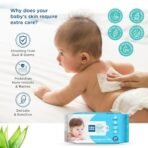 Mee Mee Soft Gentle Baby Wet Wipes (24 Wipes) Pack of 10 | Infused with Aloe Vera and Vitamin E | Paraben & Sulfate Free | Multipurpose Cleansing Wipes | Wipes Combo for Babies - Fast Shipping to USA & Canada - Image 4