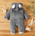 First Kick Baby Wearable Sleeping Bag New Born Hooded Snap Button Closer Security Bag (12-18 Months, Grey) - Fast Shipping to USA & Canada - Image 3