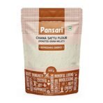 Pansari Roasted Chana Flour 500gm ? High Protein, High Fiber, Low Sodium, Cholesterol-Free, Gluten-Free| For Healthy & Energetic Life - Fast Shipping to USA & Canada