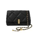 Routica Women Quilted Sling Bag | Premium PU Party Crossbody Handbag with Twist Lock | Elegant Small Shoulder Purse for Girls & Ladies - Fast Shipping to USA & Canada