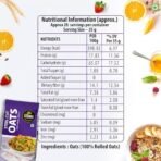 Disano Steel Cut Oats, 1kg, Wholegrain Oats, High in Protein and Fiber, 100% Natural & Gluten Free, Preservative Free - Fast Shipping to USA & Canada - Image 3