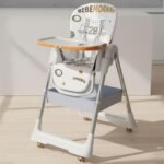 StarAndDaisy Galaxy Star High Chair for Baby 6 Months to 5 Years / 6 in 1 Babies Feeding Chair with 7 Level Height Adjustment / 3 Mode Seat Adjustment/Baby High Chair with One Click Fold - Fast Shipping to USA & Canada