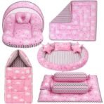 Infantbond Bedding with Mosquito Net (Pink Cloud) ? Fast Shipping to USA & Canada - Image 2