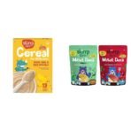 Slurrp Farm Organic Baby Cereal Ragi Rice and Mango with Milk 200g & Millet Dosa Instant Mix Spinach and Beetroot 150g - Fast Shipping to USA & Canada