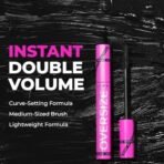 Lamel- Volume Over Size Mascara- Black |Instant volume |Curve-setting formula |medium-sized brush |lightweight formula |10Ml - Fast Shipping to USA & Canada - Image 3