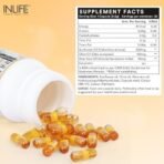INLIFE Natural Vitamin E Oil - 30 Capsules - Fast Shipping to USA & Canada - Image 4