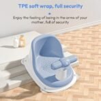 StarAndDaisy Baby Bather/Baths tand for 0 to 2 Years, Non-Slip Bath Chair for Baby Bathing/Portable Baby Bath Support Seat -Blue - Fast Shipping to USA & Canada - Image 4