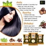 Online Quality Store Amla Reetha Shikakai Bhringraj Hibiscus Hair Mask Combo (1400g) - Fast Shipping to USA & Canada - Image 7