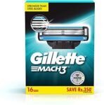 Gillette Men Guard 3 Single Razor with 8 Blades Pack & Mach 3 Shaving Blades- Pack of 16 (Cartridges) - Fast Shipping to USA & Canada - Image 6