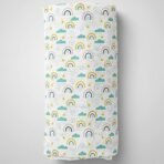 1ST STEP Muslin Swaddle 60cm*75cm (Pack of 2) Rainbow, Hearts - Fast Shipping to USA & Canada - Image 4