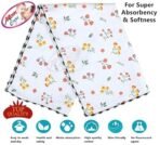 MOM CARE 100% Cotton Hand Towels For Newborn Baby Super Soft Wash Cloth For Babies, Extra Soft Hankies, Reusable Napkins High Absorbent Pack Of 8 White 31X 48 Cm, 400 TC - Fast Shipping to USA & Canada - Image 3