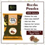 Online Quality Store Amla Reetha Shikakai Bhringraj Hibiscus Hair Mask Combo (1400g) - Fast Shipping to USA & Canada - Image 5
