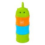 Mee Mee Multi Storage Milk Powder & Food Container | Microwavable Baby Food Box | Travel Friendly | 3 Layer Plastic Food & Milk Powder Container Individual Compartments Multifunctional (Multicolor) - Fast Shipping to USA & Canada