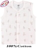 MOM CARE Unisex Baby Regular Fit Vest For 12-18 Months Cotton Sleeveless For Boys And Girls Sando Baniyan Combo (Pack Of 6) White - Fast Shipping to USA & Canada - Image 5