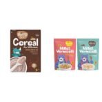 SLURRP FARM Sprouted Ragi Powder 250g & Millet Vermicelli Semiya 180g Pack of 2 - Fast Shipping to USA & Canada