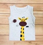 Infantbond Sleeveless Cotton Set (9-12M, Giraffe) ? Fast Shipping to USA & Canada - Image 5
