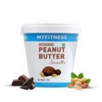 MYFITNESS Peanut Butter Chocolate Smooth 227g - Protein & Fiber, Healthy Spread - Fast Shipping to USA & Canada