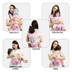 1st Step 5 in 1 Hip seat Baby Carrier (Pink) - Fast Shipping to USA & Canada - Image 4