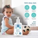 Mee Mee Baby Liquid Cleanser 500ml, Anti-Bacterial Kills 99.9% Germs | Cleanser for Bottles, Nipples, Accessories, Toys, Fruits & Vegetables | No Alcohol, One Drop Cleaning, Dermatologically Tested - Fast Shipping to USA & Canada - Image 4