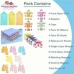 Infantbond 49-in-1 Newborn Combo Gift Set (Multicolor Napi) ? Fast Shipping to USA & Canada - Image 5