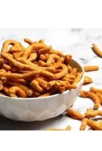 AB BRAND Rajasthani Khokha Sev | Jadi Sev | Ganthiya/Gathiya Namkeen ? Traditional Gram Flour Snack, 800g Pack - Fast Shipping to USA & Canada