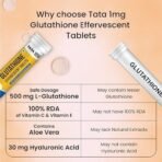 TATA 1mg Glutathione Effervescent Tabs - Berry - Fast Shipping to USA & Canada - Image 7