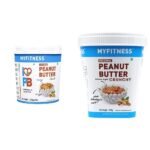 MYFITNESS Original PB Smooth 1250g & Crunchy 510g | Protein | Vegan - Fast Shipping to USA & Canada