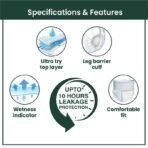 TATA 1mg Adult Diaper Pant Style - Large (10) - Fast Shipping to USA & Canada - Image 3