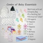 Infantbond 56-in-1 Newborn Combo Gift Set (Grey Moon) ? Fast Shipping to USA & Canada - Image 3