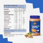 DiSano Peanut Butter, Crunchy, Classic, 25% Protein with Vitamins & Minerals, 924 grams - Fast Shipping to USA & Canada - Image 3