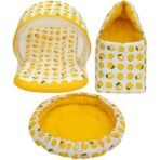 Infantbond Reversible Nest Mattress with Net (Lemon Yellow) ? Fast Shipping to USA & Canada - Image 2