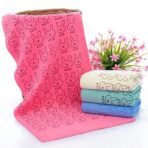 MOM CARE Microfibre Bath Towels for Kids -Extra Soft,Quick Dry, Strong Water Absorbent Bathing Towel for Kids,Boys and Girls (Pack of 1) Multi Color L-60cm X B-120cm for 5 Years and Above - Fast Shipping to USA & Canada - Image 3