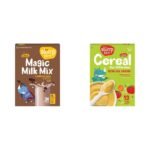 Slurrp Farm Chocolate Milk Mix 250g + Veg Moong Dal Khichdi 200g | Fast Shipping USA & Canada