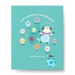 Tidy Sleep Baby Changing Mat - Waterproof, Foldable, Padded Diaper Changing Sheets for Newborns & Infants - Our Mission (65 cm x 45 cm) - Fast Shipping to USA & Canada